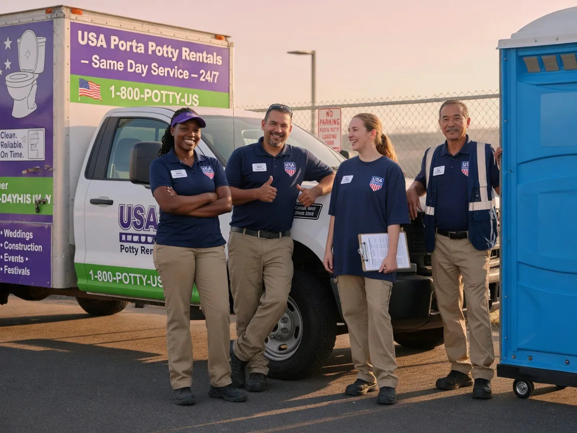 Porta Potty Rental company in Fountainville, PA