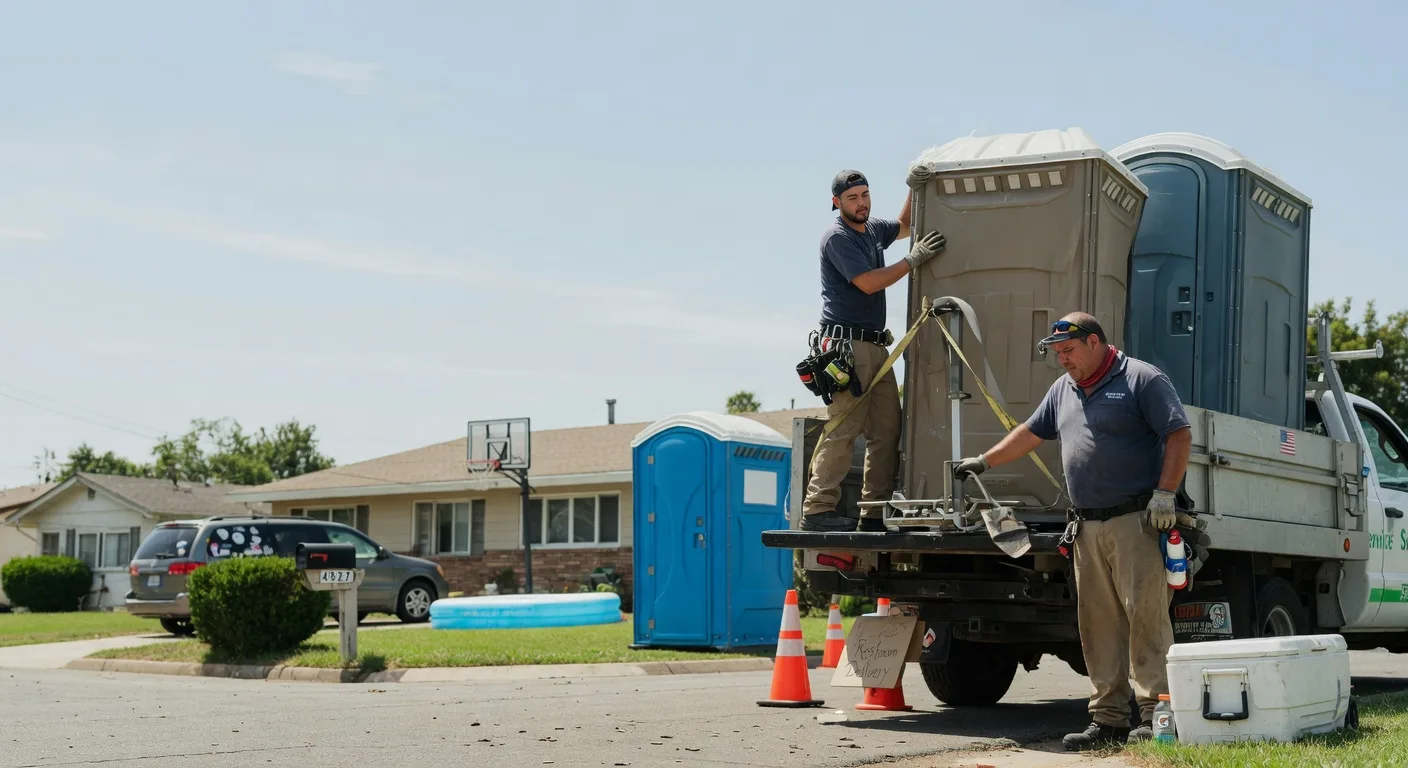 Porta Potty Rental in Fountainville, PA near me